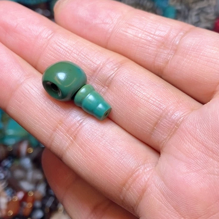 扎***周藏地密码藏传古珠