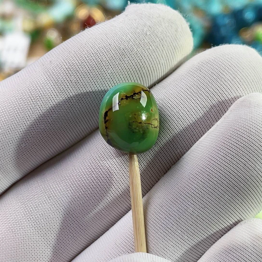 绿松石未镶嵌珠宝奇石11mm