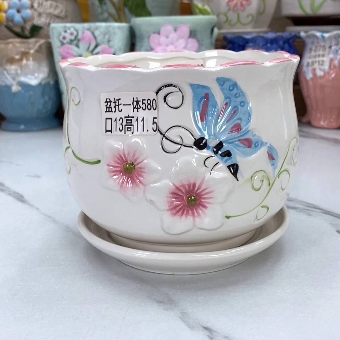 @陶瓷花盆@@5580