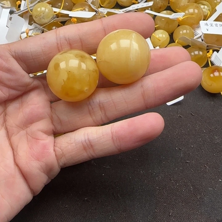 华***扬蜜蜡未镶嵌珠宝奇石天然分单377
