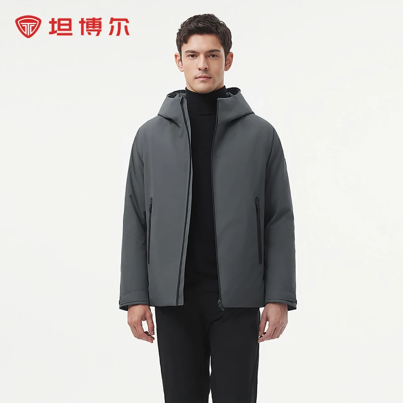 商场同款坦博尔新款男轻奢商务羽绒服时尚秋冬保暖休闲TAF320327A