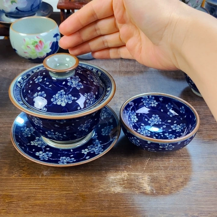 程****瓷片手工制作工艺精湛等