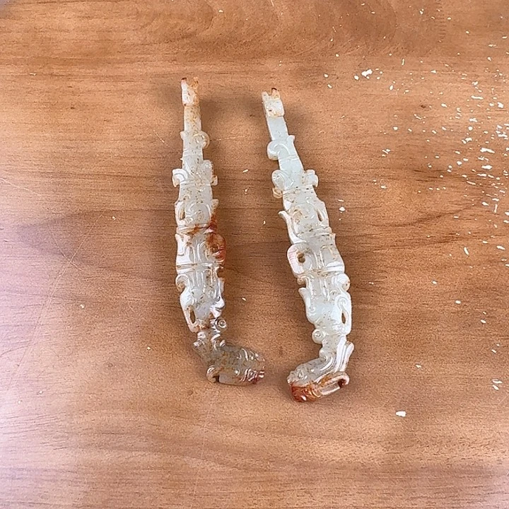 和田玉未镶嵌挂件西****坊