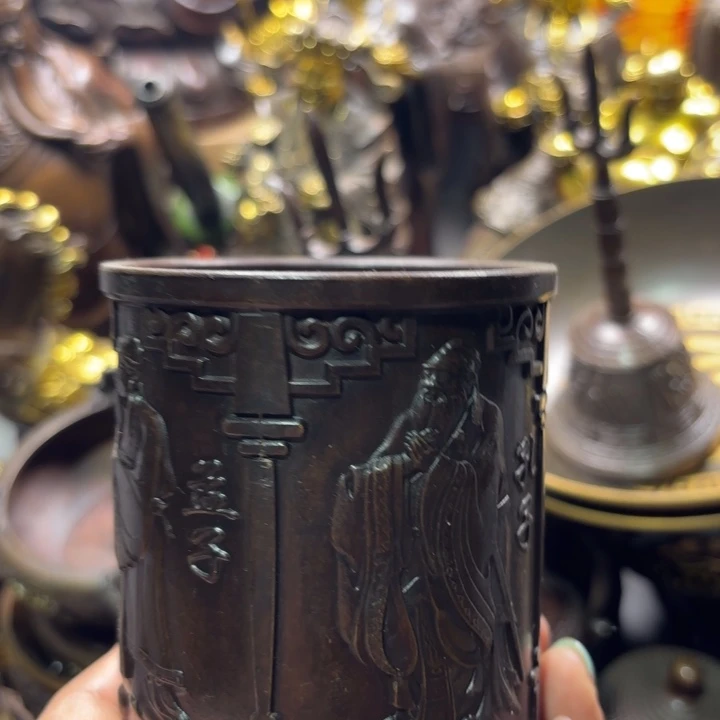 铜器摆件收收藏藏