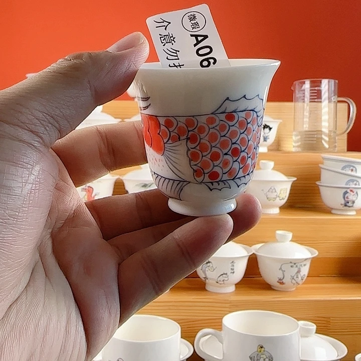 L***7正品手绘陶瓷茶具