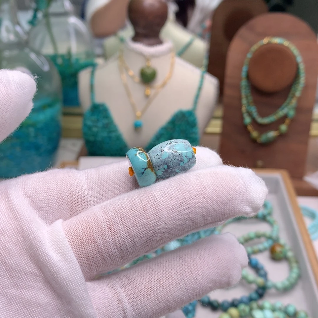 绿松石未镶嵌配饰