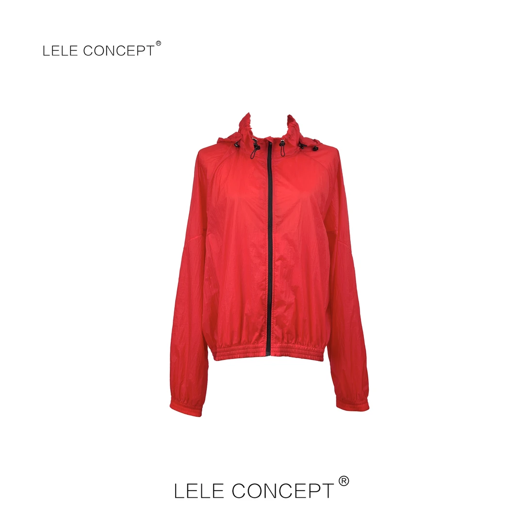 LELE CONCEPT丨【如一】舒适高级感帽款短外套Y0641