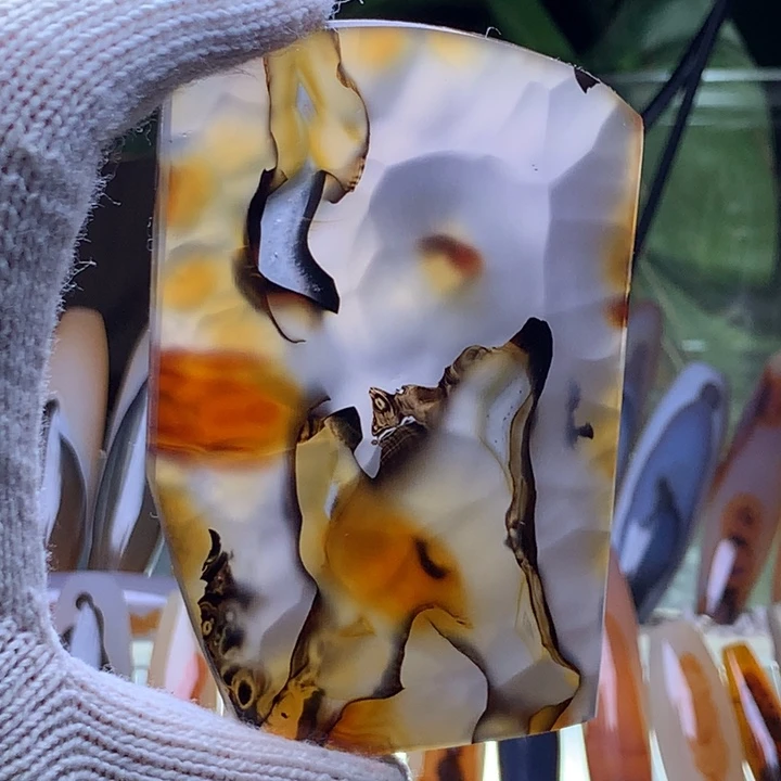 玛瑙/玉髓颈饰未镶嵌115