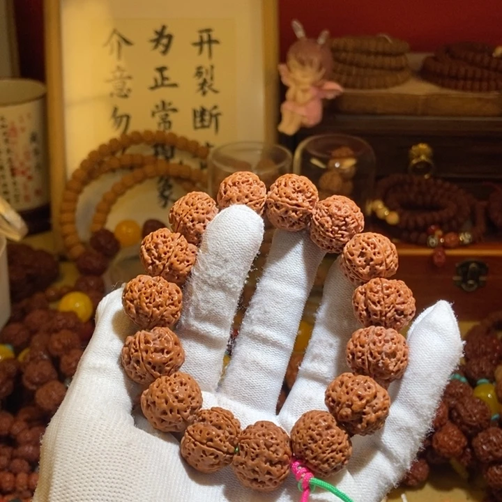 吊坠金刚菩提195原籽彩绳
