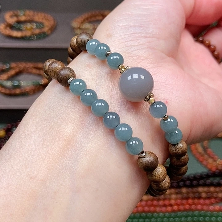 沉香未镶嵌手串0.6