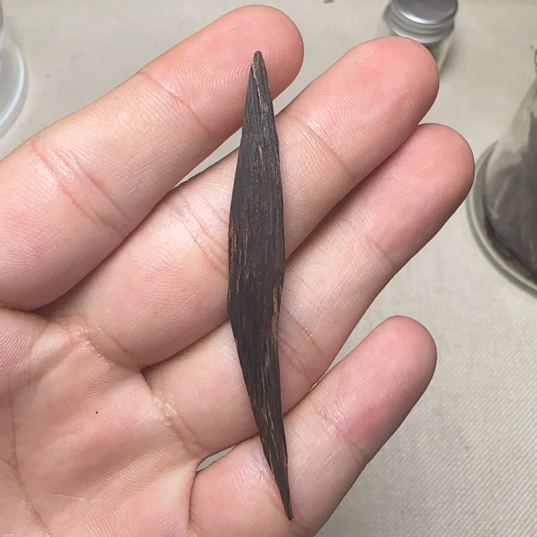 沉香碎屑沉香海南尖峰岭奇楠级树心0.8克