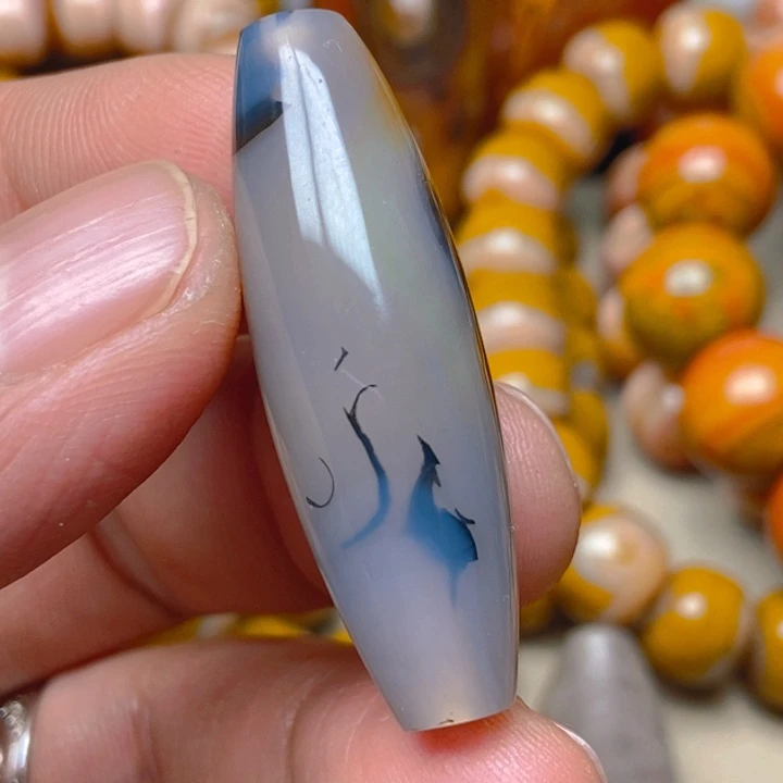 玛瑙/玉髓未镶嵌吊坠