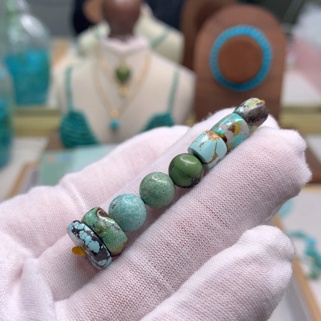 绿松石未镶嵌配饰