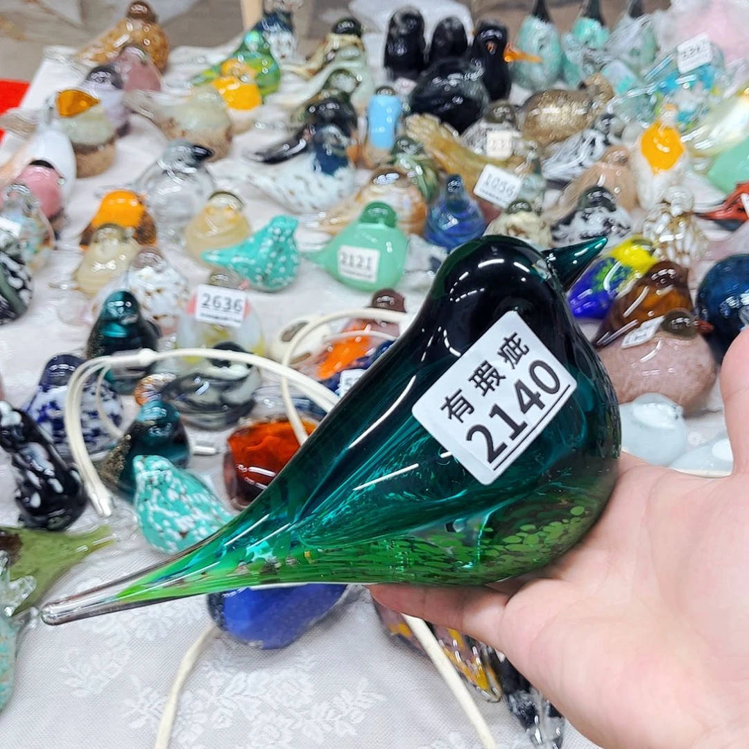 2140 家悦美居琉璃花瓶瑕疵