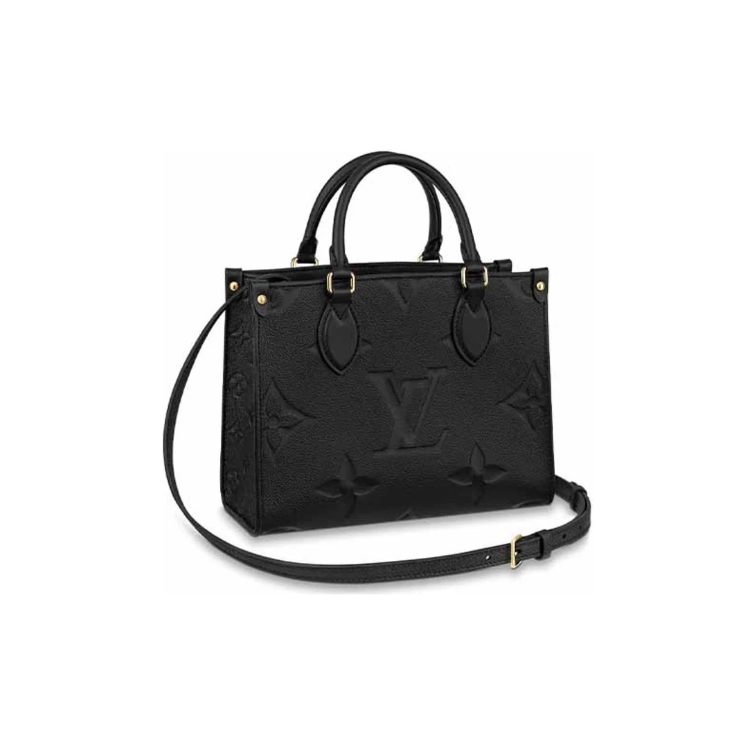 99新 LouisVuitton/路易威登 onthego小号黑/直播间展包
