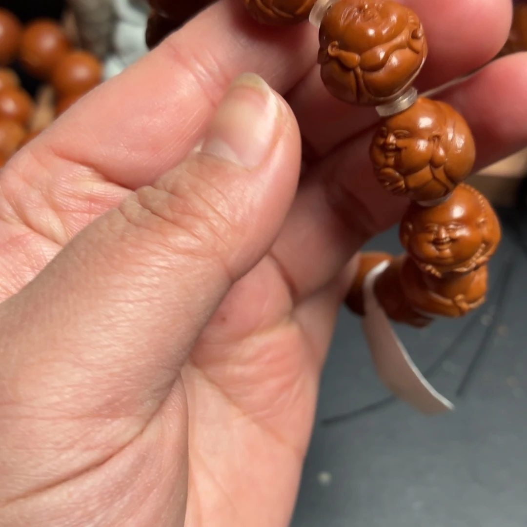 温***虎橄榄核手串/手链橄榄