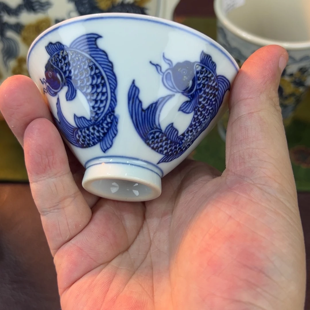 杯景德镇纯手工手绘陶瓷