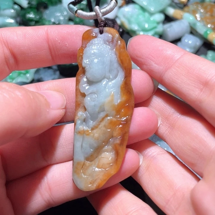 【闪购商品】翡翠颈饰未镶嵌天然翡翠