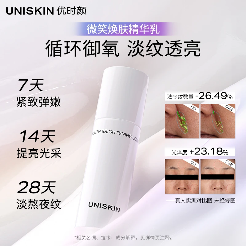 【水乳礼盒】优时颜微笑水乳礼盒抗皱紧致套装女神节早C晚A面部护肤