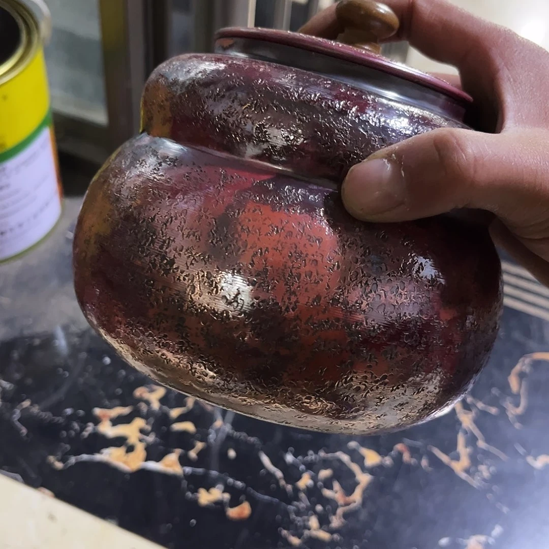 葫芦茶叶罐手工锻打工艺