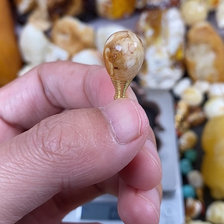 琥珀未镶嵌裸石我