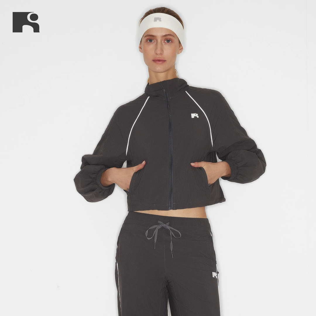 RICOCHICO女士宽松运动连帽外套050901