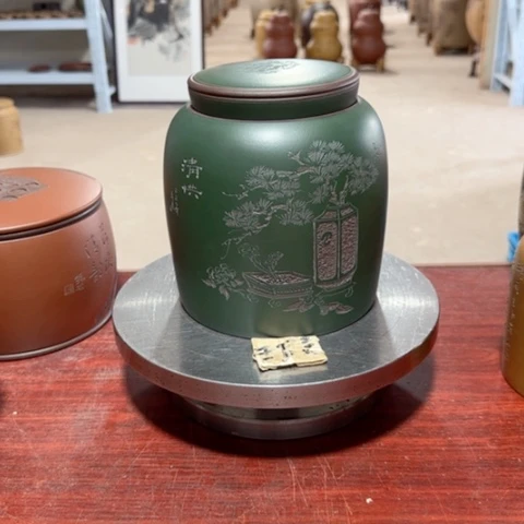 紫砂茶叶罐。。。。。。。。。。