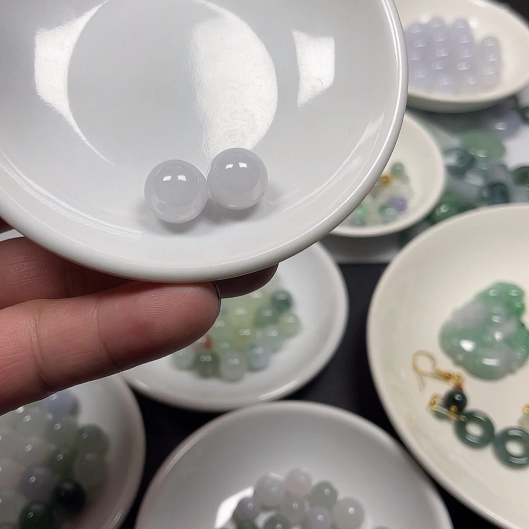 翡翠未镶嵌吊坠(不含链)卡13年两个70