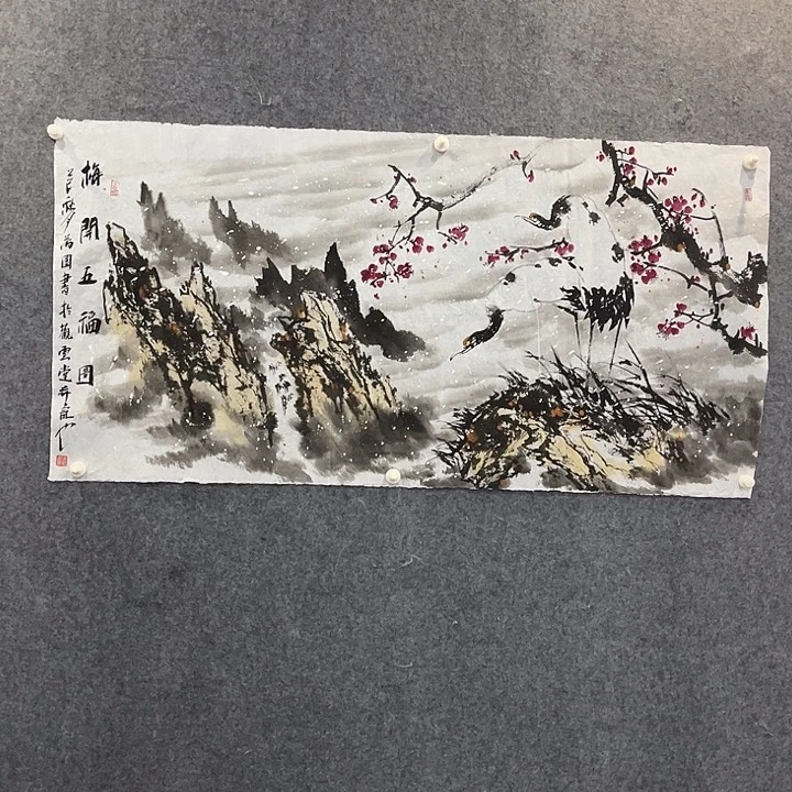 国画山鸟画作品欣赏