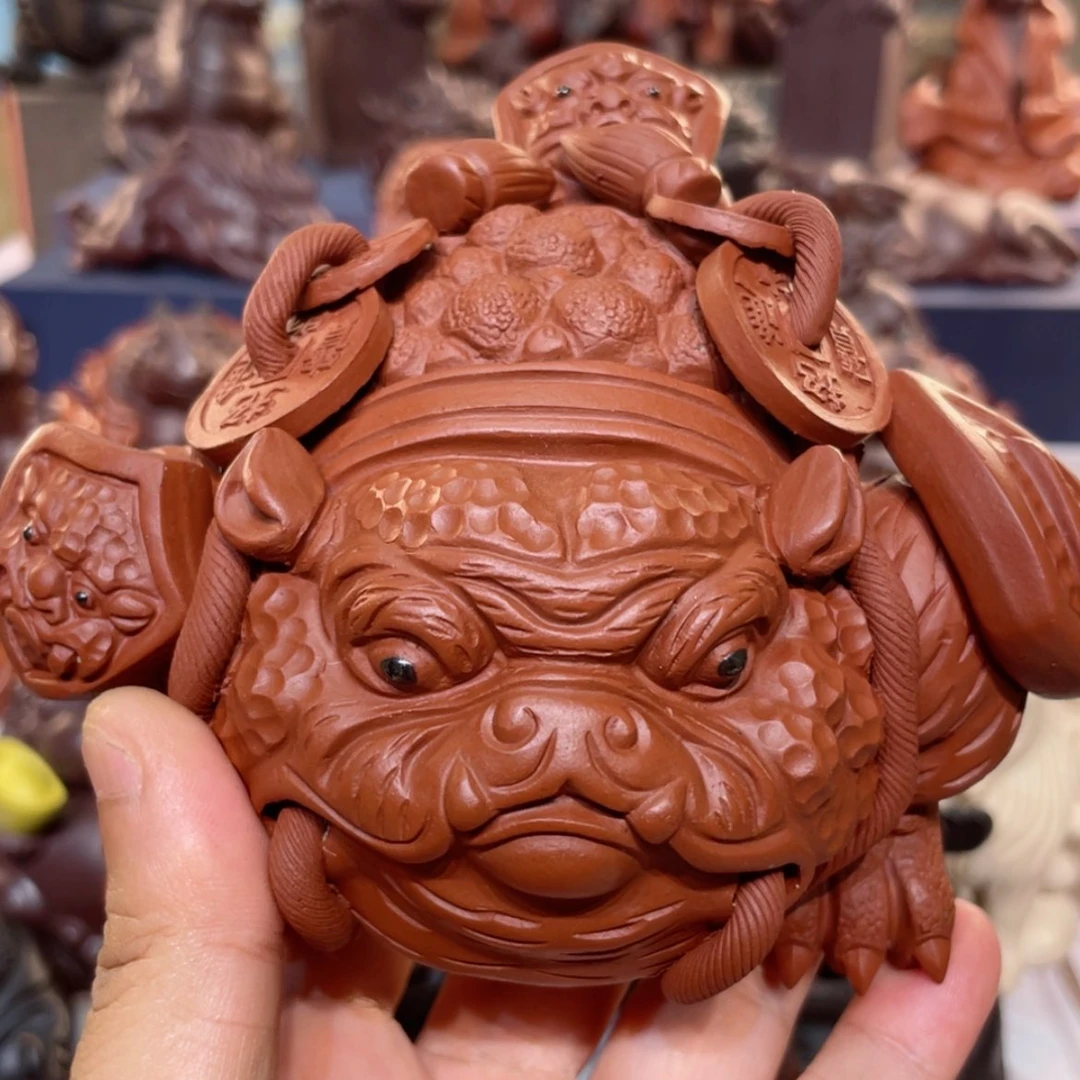 【闪购商品】紫砂茶宠顺***?朱泥