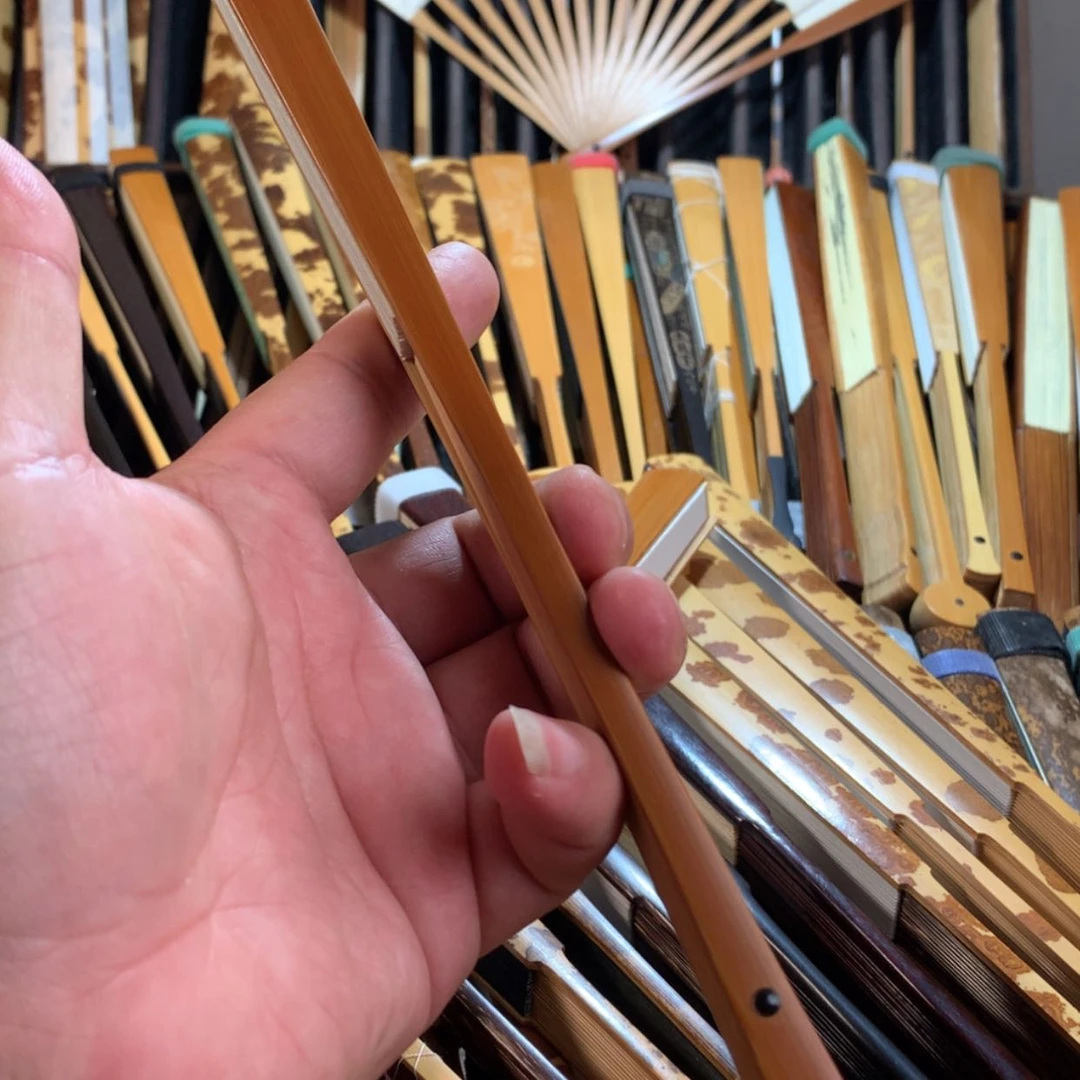 【闪购商品】扇子手工玉竹折扇