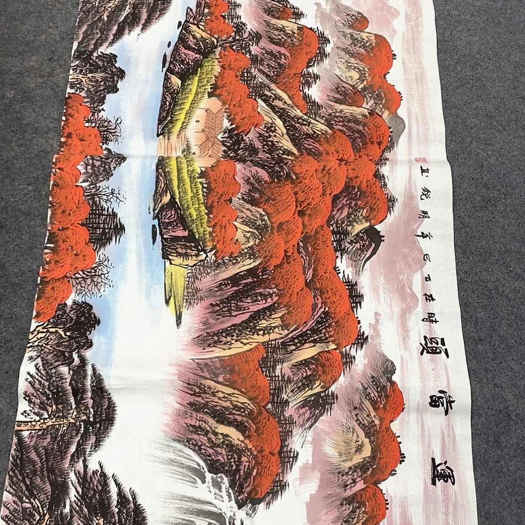 国画国画手绘作品