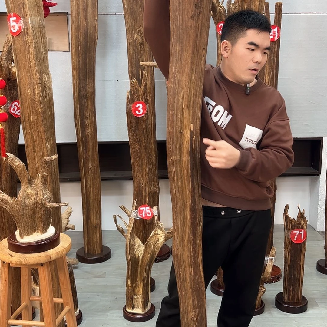 沉香摆件以**行沉香摆件