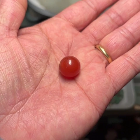 玛瑙/玉髓手链合金心*变