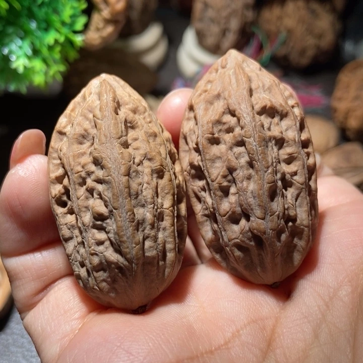 把件文玩核桃东北楸子小雪245