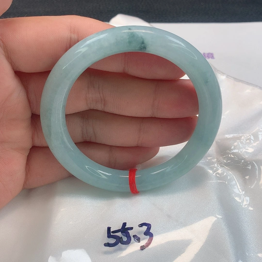 翡翠手镯（圆镯）未镶嵌307号