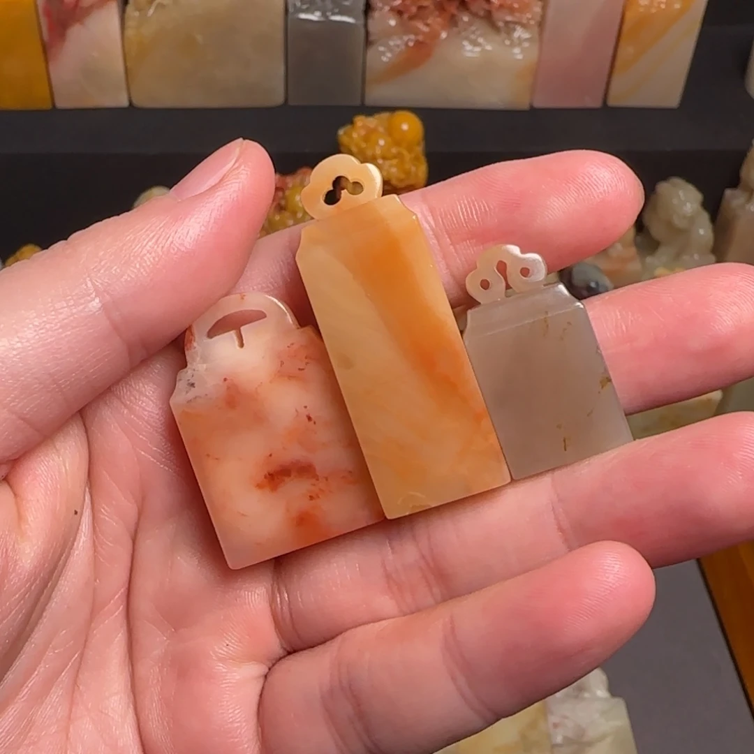 巴林石印石小*螺巴林石