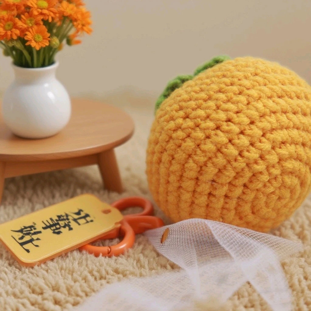 好事花生钩织品挂件纯手工钩织成品挂件