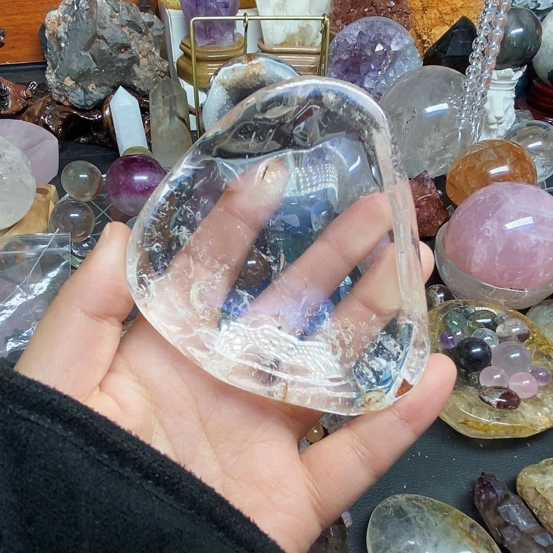 未镶嵌珠宝半成品水晶噔***～