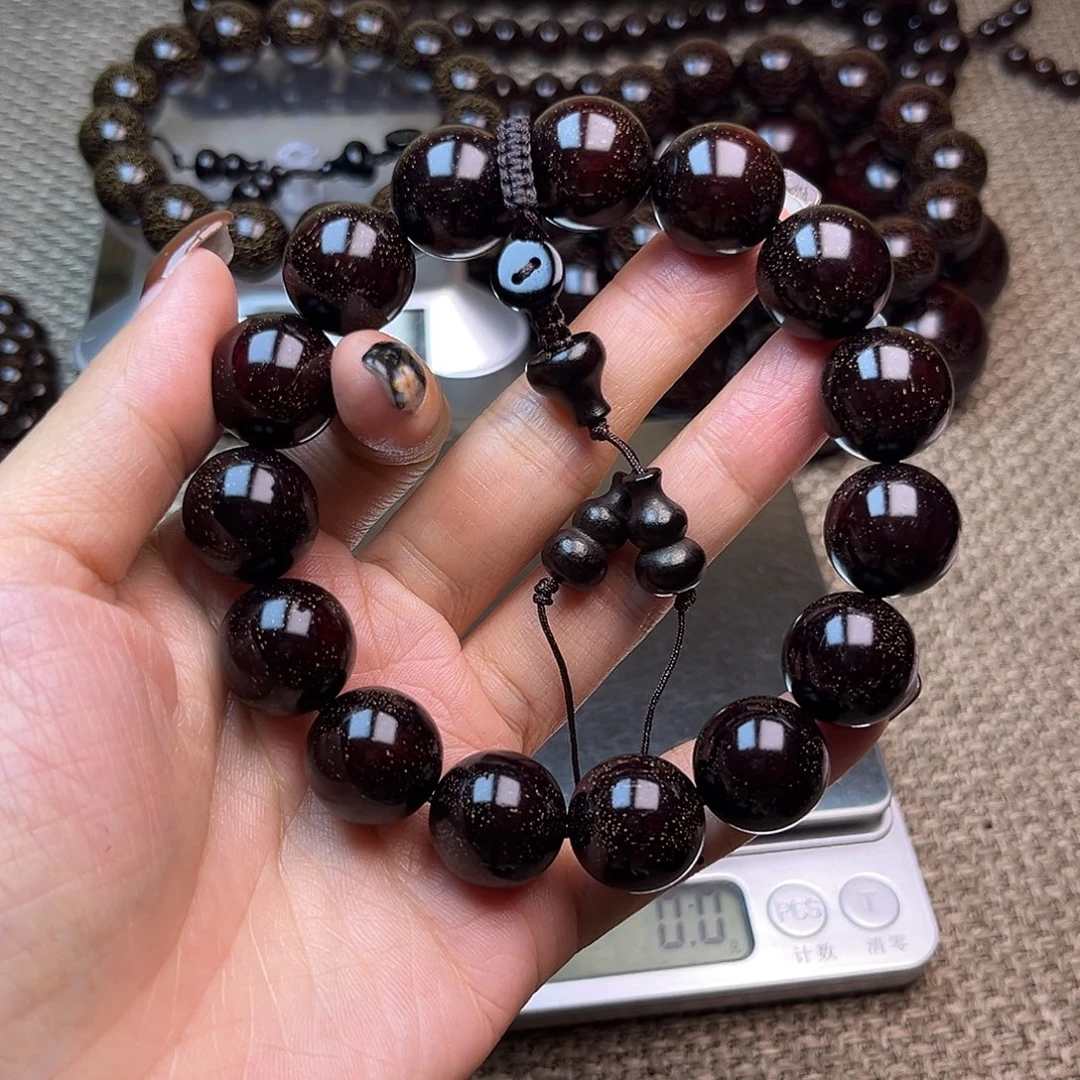 檀香紫檀（小叶紫檀）1.5 15颗满星