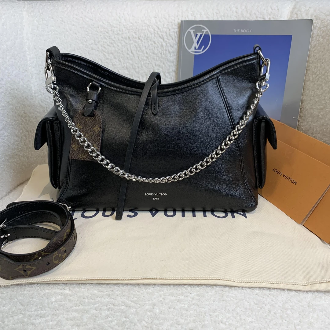 99新 LouisVuitton/路易威登 壹臻/全皮carryall小号包/96537637