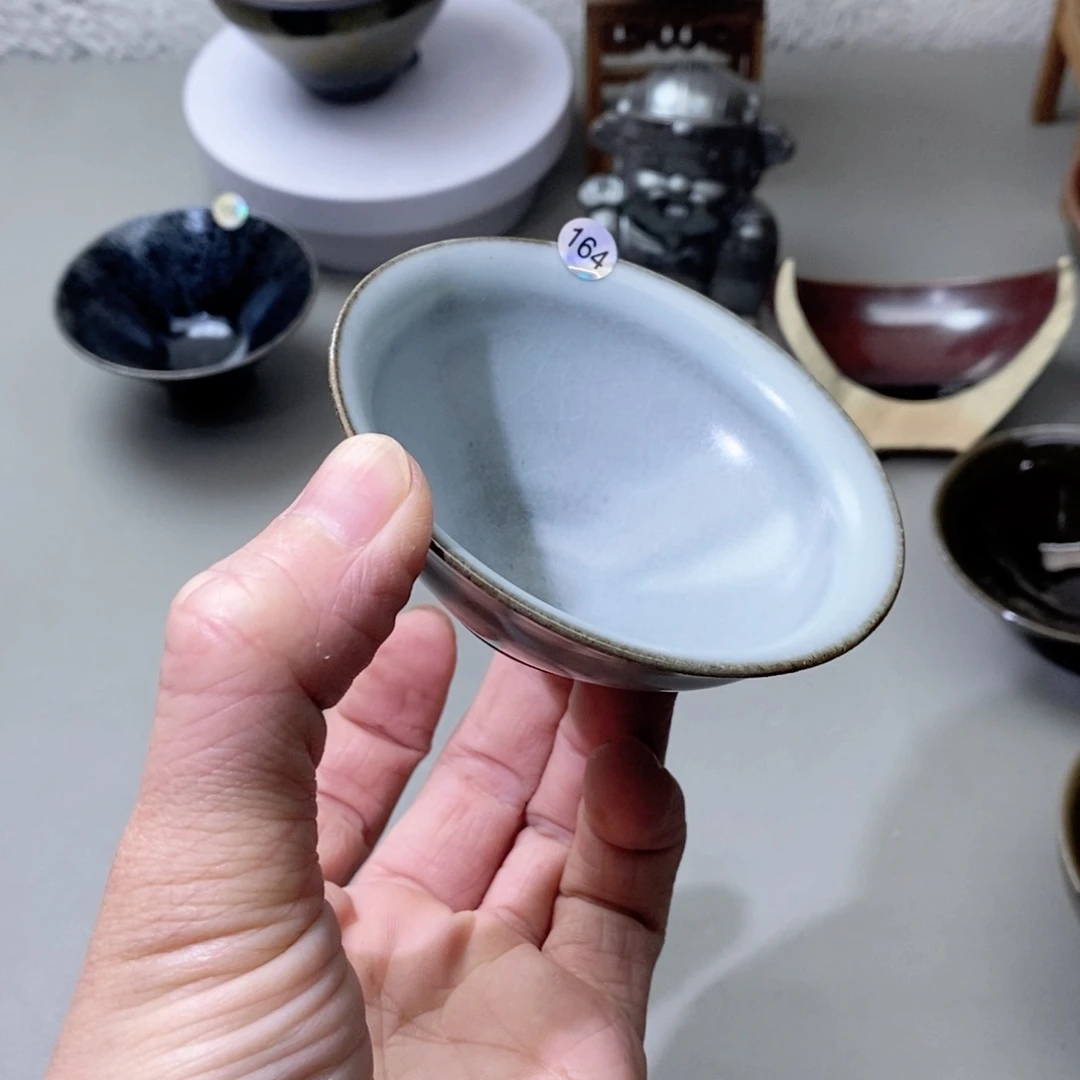 茶盏建盏主人杯漂亮164