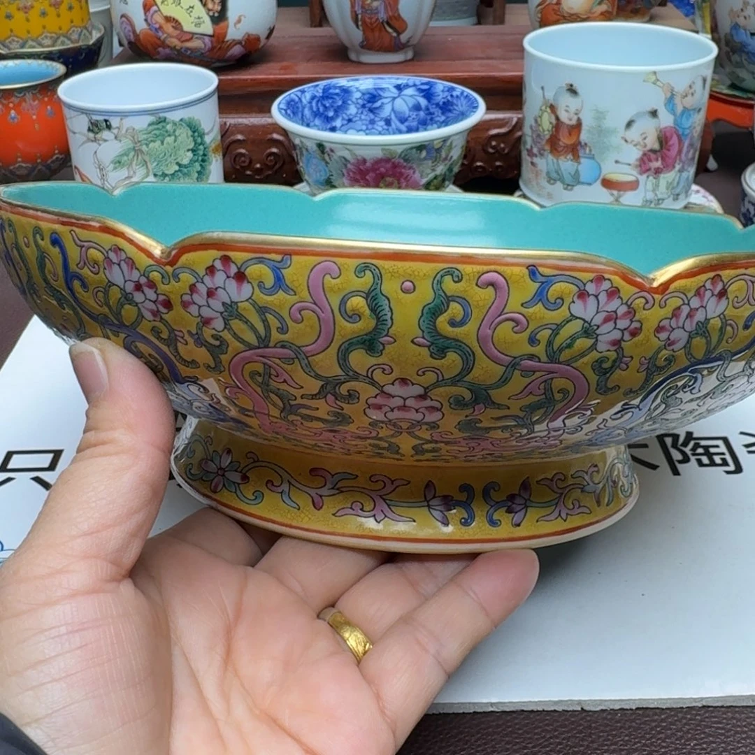 景德镇手工手绘展示