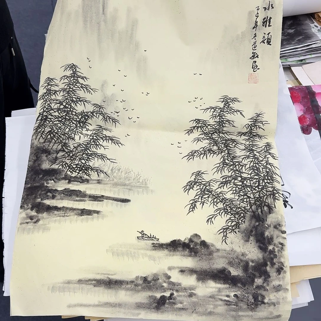 国画纯手绘作品欣赏