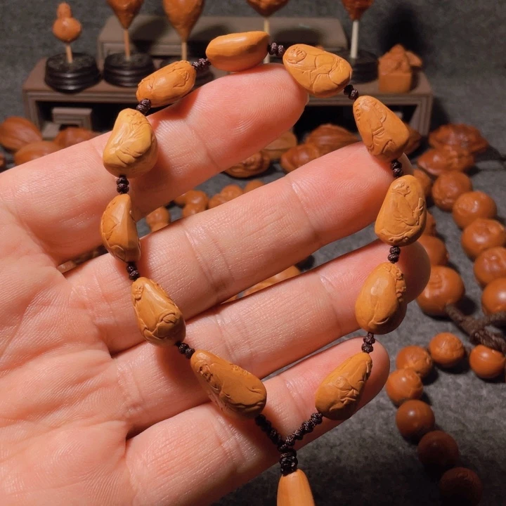 泰***客手串/手链橄榄核手工制作工艺精湛