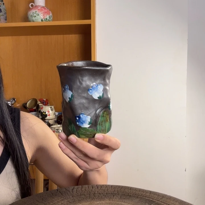 手捏手绘景德镇陶瓷