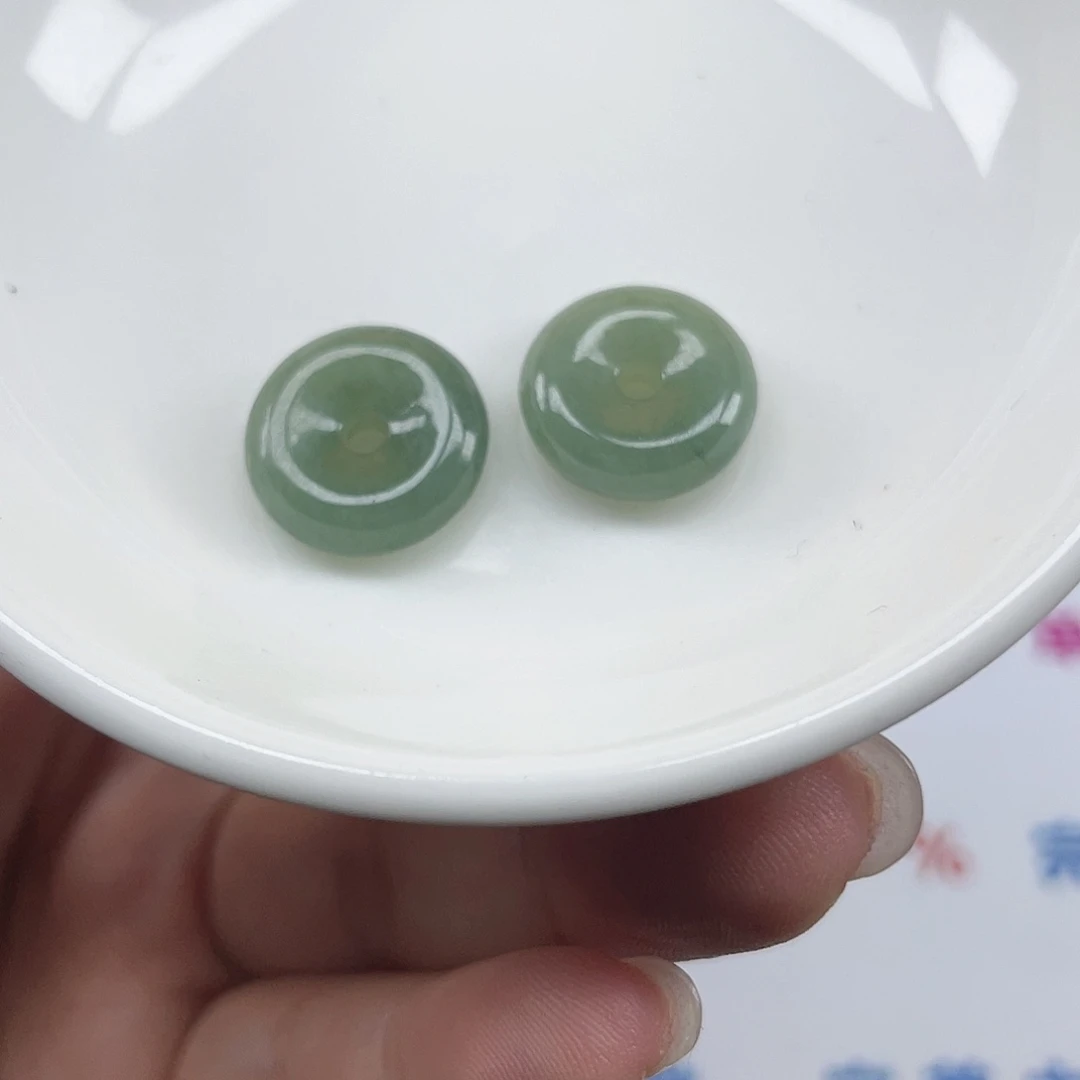 翡翠散珠翡翠平安扣