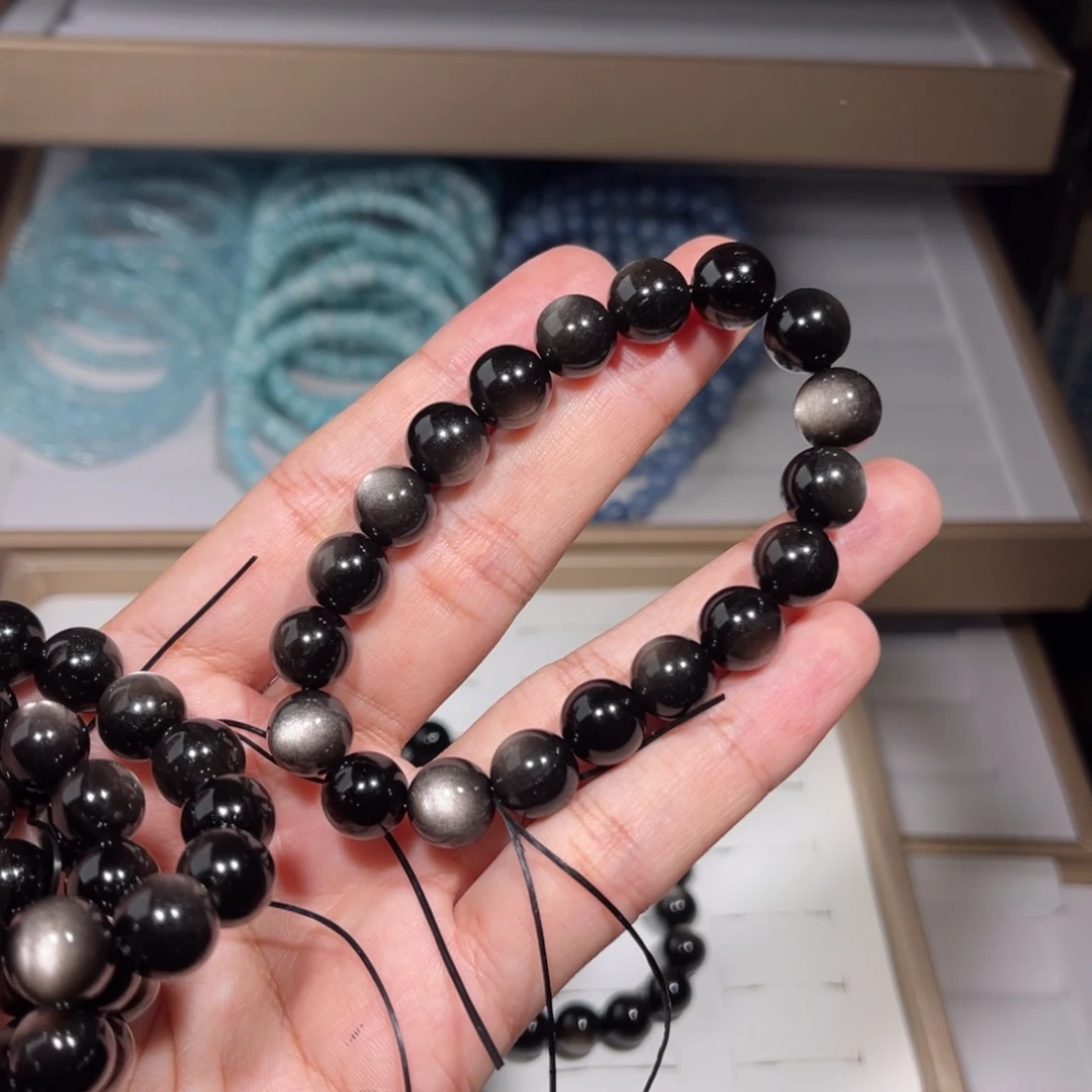 水晶手链未镶嵌银耀022