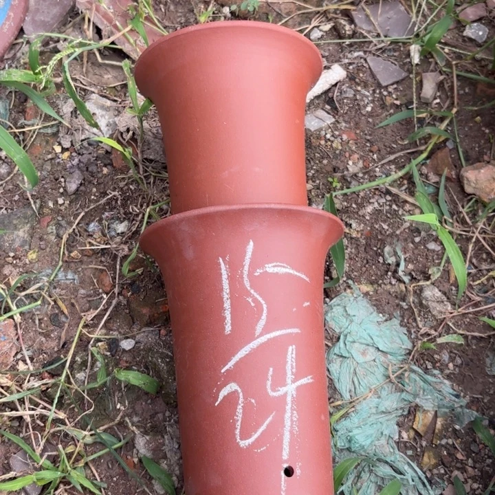 紫砂花盆紫砂的花