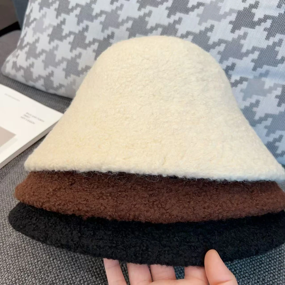 【美姐说】羊毛水桶帽ST33